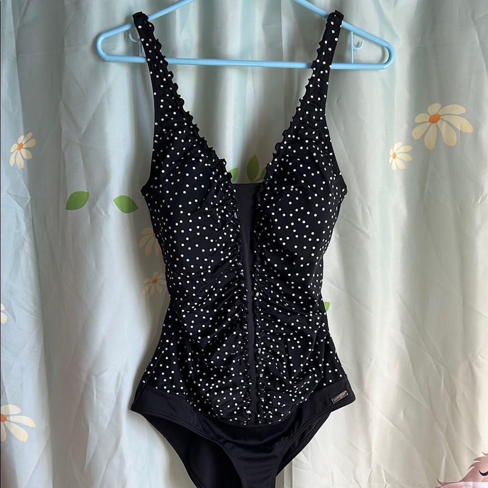 Lascana One Piece Polka Dot Women’s Bathing Suit